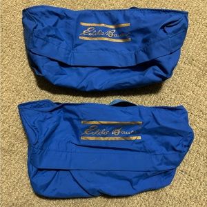 Two Vintage Eddie Bauer Matching Fanny Packs
